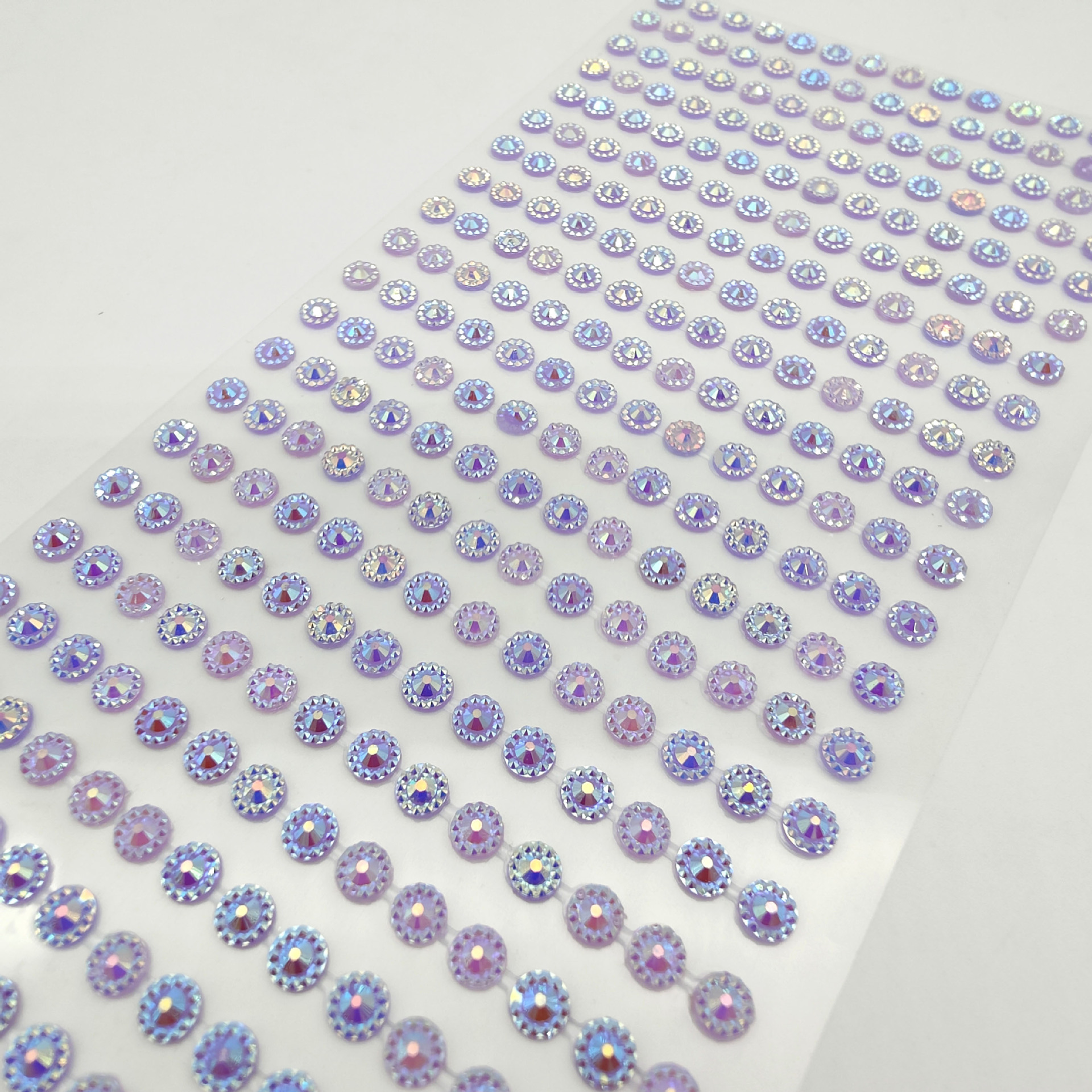 Wholesale resin diamonds, 5MM sunflower diamonds, AB colored diamonds, acrylic diamond stickers, diamond collages, jewelry decoration, DIY creativity Specification image