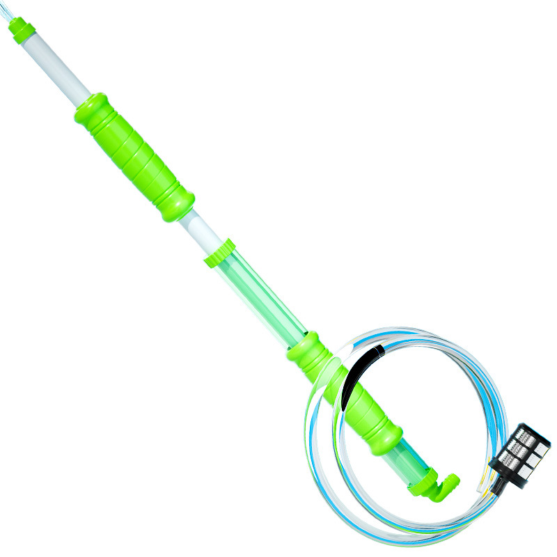 The 2024 new water cannon, a pull-out water gun, is a children's toy. It's a perfect tool for pumping water, playing with water, sucking water, and rafting Item Picture