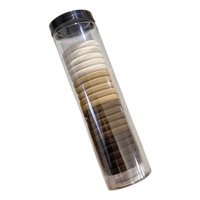 Simple and elegant black hair tie for women, high elasticity and durability, high ponytail headwear, hair tie and hair band wholesale Item Picture