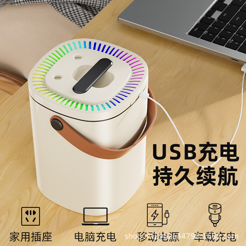 Usb Air Humidifier Home Bedroom Small Pregnant Baby Dormitory Student Office Desktop Double Head Spray Specification drawing