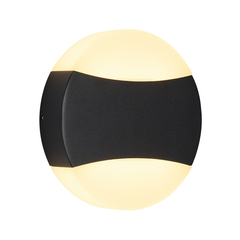Outdoor wall light waterproof villa outdoor creative simple courtyard led aisle stairs terrace hotel balcony wall light Item Picture