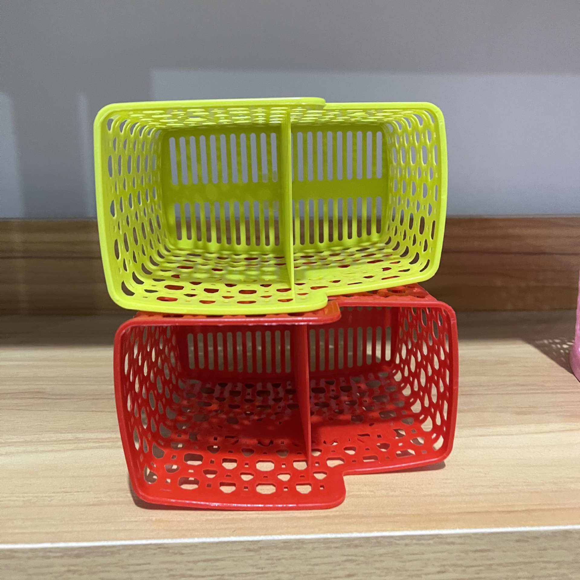 Double quick cage hollow chopsticks cylinder fast cage household leakage cage 2 yuan source wholesale department store gift wholesale Specification drawing