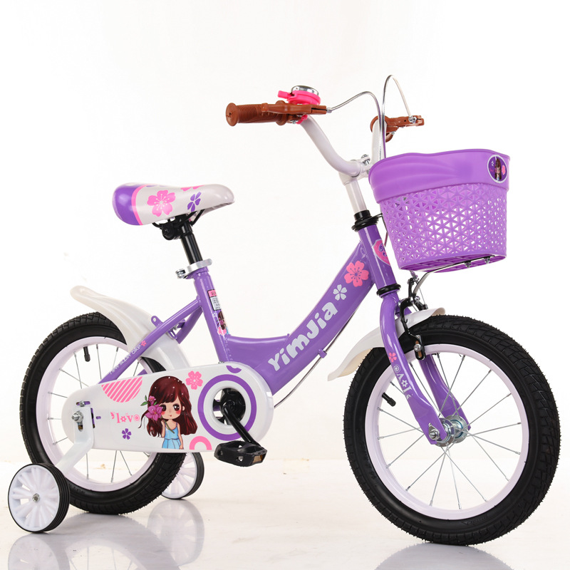 儿童自行车3-5-7-9岁公主款脚踏车12-14-16-18寸男女宝宝单车批发详情图5