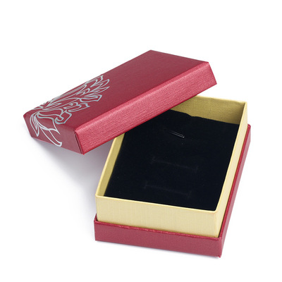 Red lotus packaging box, gift box, bracelet, handle, earrings, necklace, ring, universal gift box Application Scenario