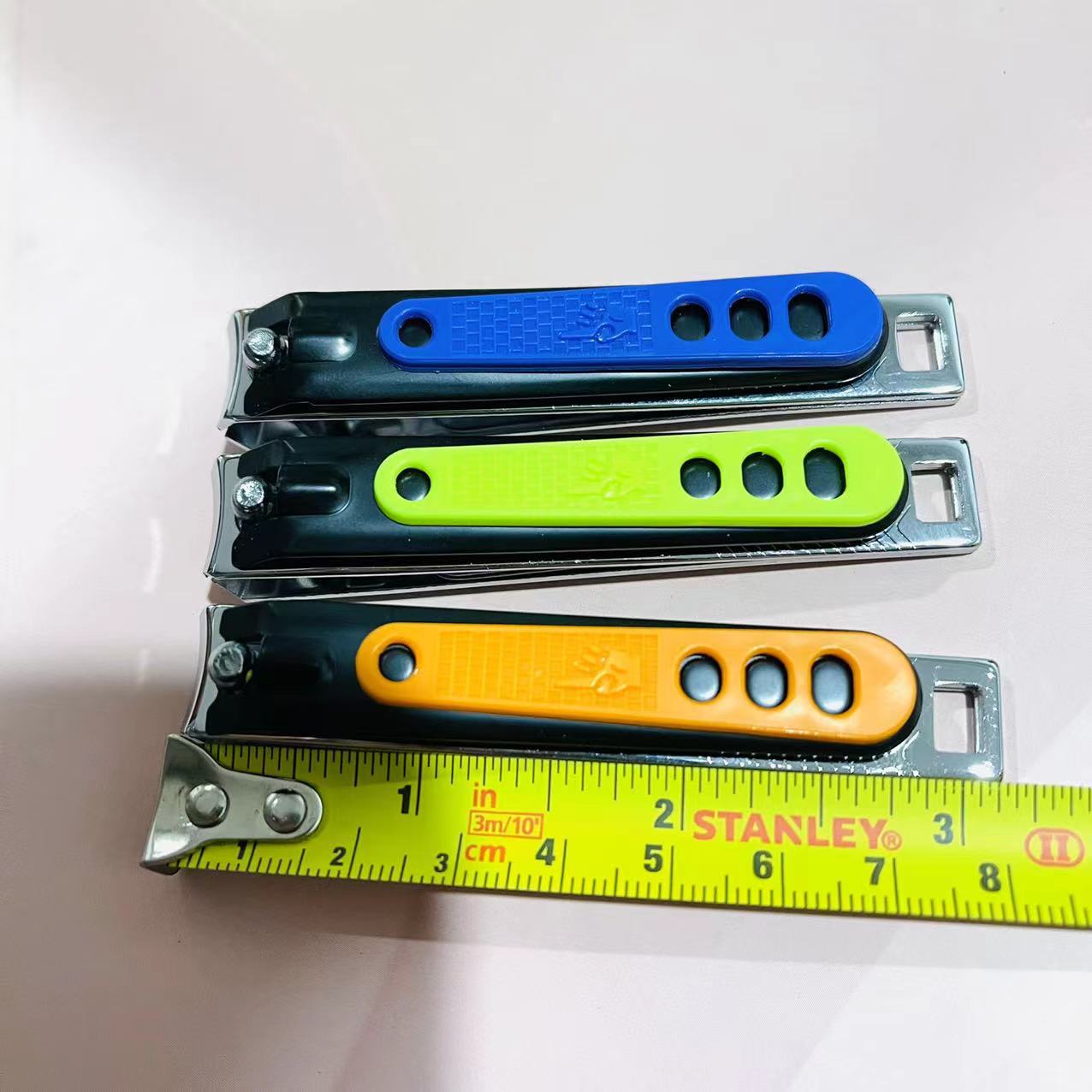 【 Office 】T6525 nail clippers 24 per box 960 per piece T6525 nail clippers Large nail clippers Nail clippers Nail clippers Flat nail clippers 2 yuan supply Item Picture