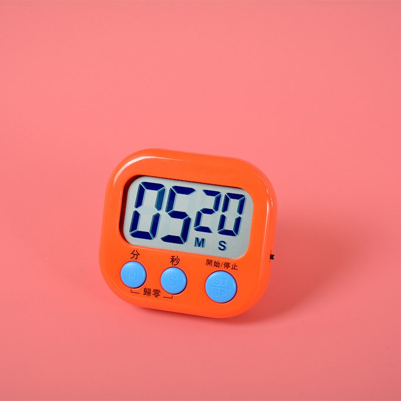 儿童学生款专用便携可视时间管理电子秒表计时器厨房定时器提醒器详情图2