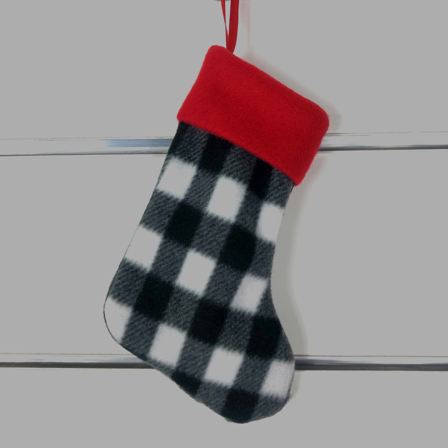 2021 Cross-Border Christmas Decorations Pendant Christmas Gift Bag Striped Children's Candy Bag Small Pendant Christmas Stocking details Picture