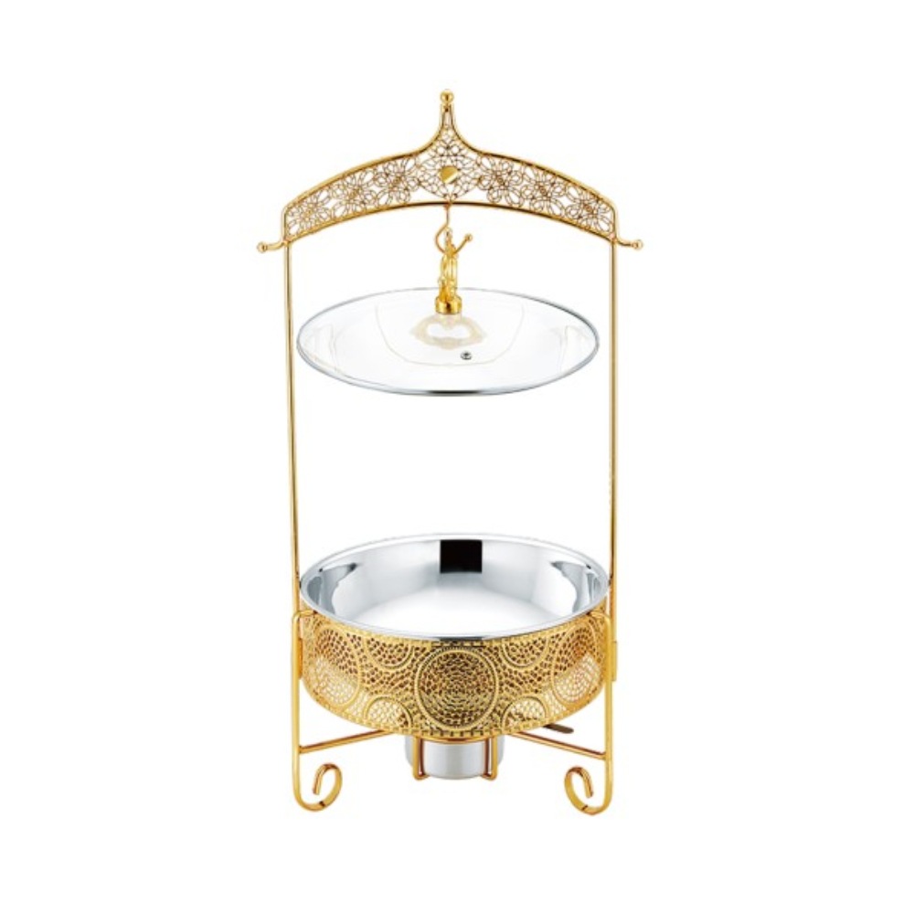New Luxury Lace Jazz Cover Hanging Cover Buffet Stove Thickened Hook Dinner Stove Solid Liquid Alcohol Stove Small Fire