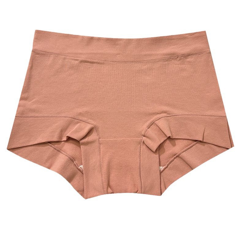 Graphene pure cotton underwear for women, mid-high waist, all-cotton crotch, breathable and seamless, autumn and winter, lifting buttocks and tucking in abdomen, women's briefs Item Picture