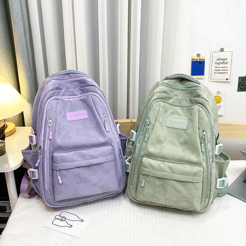 Large Capacity New Backpack Fashion Travel Men's And Women's Backpacks College Students School Bags Wholesale Specification drawing