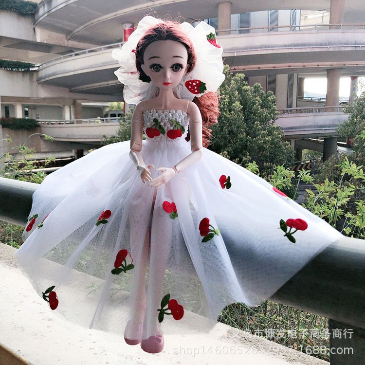 Special offer: 3D stereoscopic nylon reinforced mesh embroidered cherry fabric DIY children's and women's dress embroidered fabric Application Scenario
