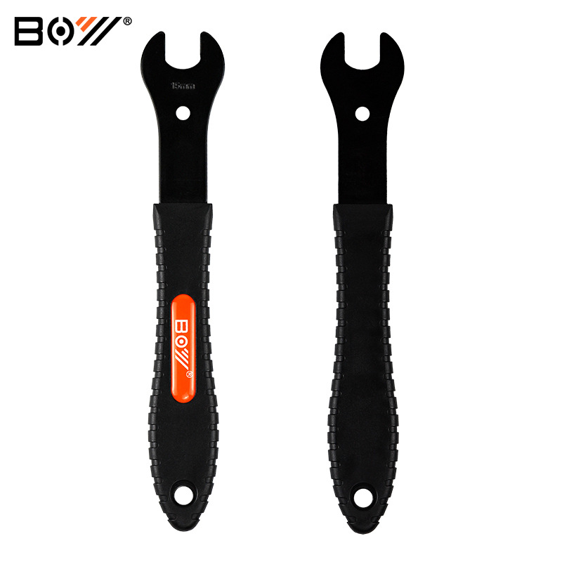 BOY品牌自行车修理工具脚踏扳手专用工具加厚4mm自行车修理套装