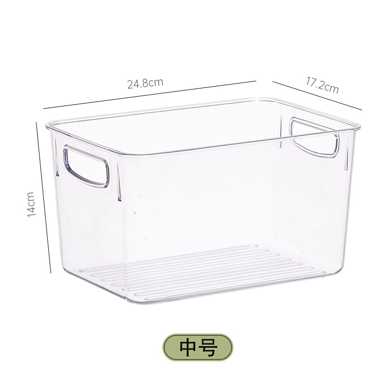 Multi-functional transparent storage box, kitchen storage, room storage, neat and convenient storage box details Picture