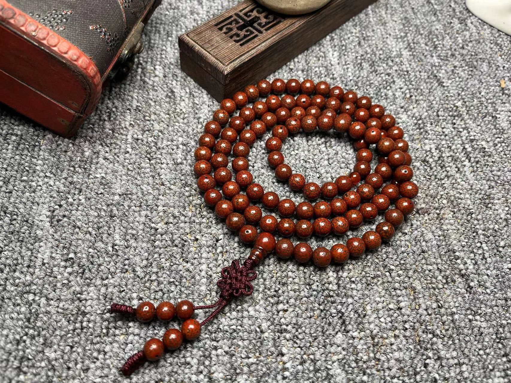 Wholesale Old Star Moon Bodhi Son First Month Star Moon 108 Buddha Beads Beads Beads Beads String Buddha Beads Bodhi details Picture