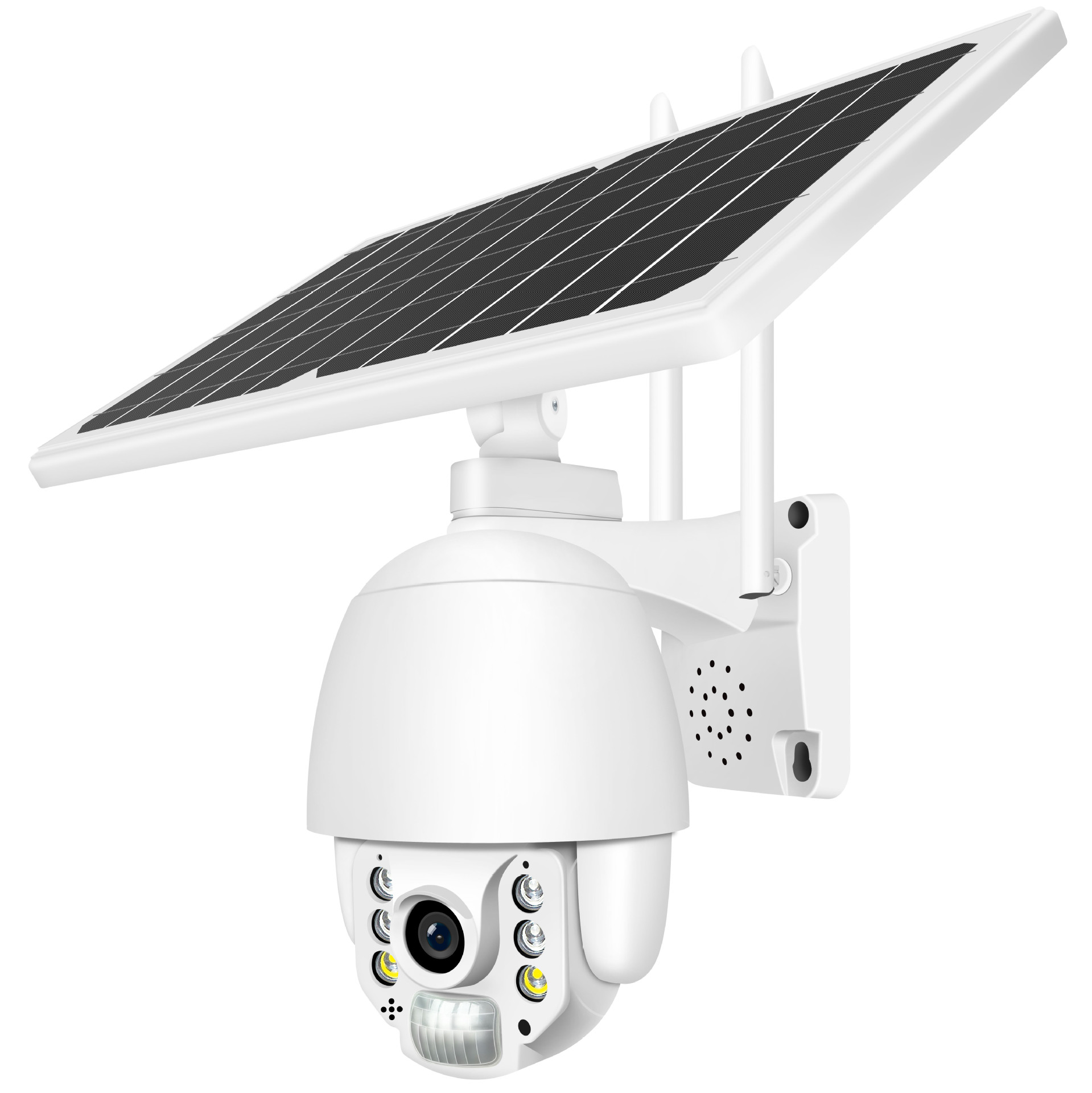 Customized Solar-Powered Camera, Night Vision High-Definition Wifi 4G Panoramic Surveillance Camera, Wireless Surveillance Camera Item Picture