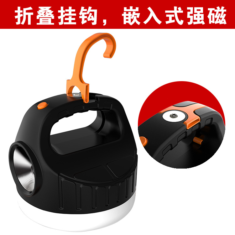 Outdoor lighting flashlight, ultra-bright multi-functional camping lamp, USB tent lamp, camping lamp, led rechargeable campsite lamp Application Scenario