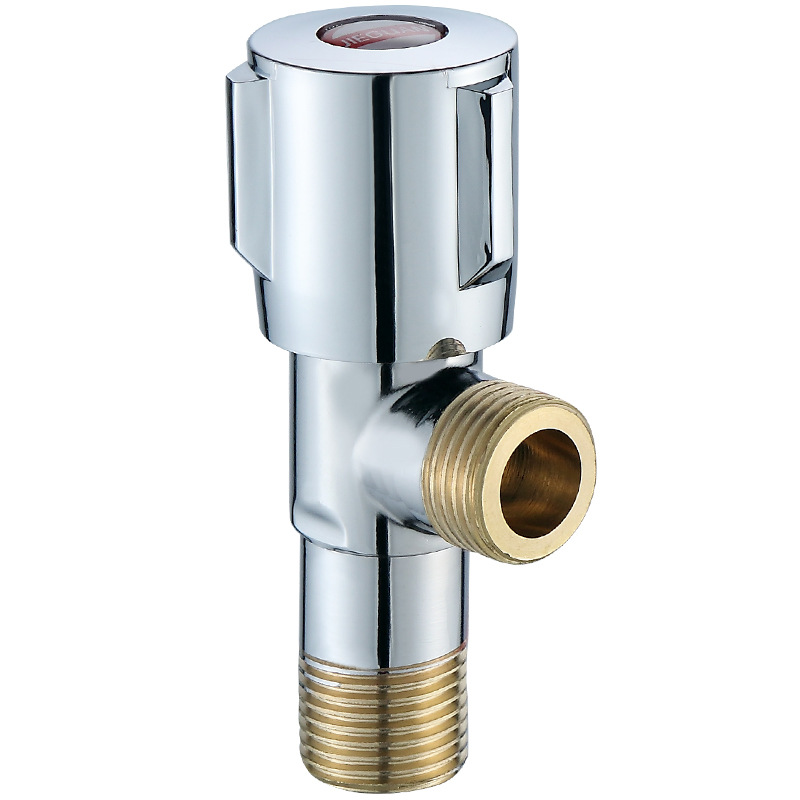 Angle valve, hot and cold water valve, water heater switch, household thickened stop valve, eight-shaped valve, 304 stainless steel Angle valve Item Picture