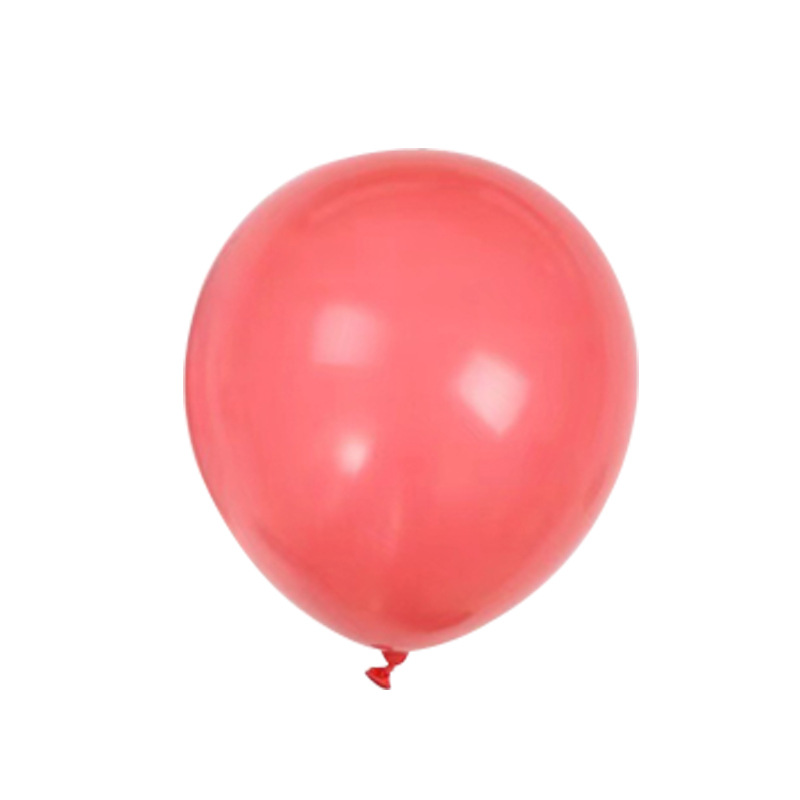 定 制批发婚房网红结婚用品红白彩色汽球地摊乳胶10寸马卡龙气球详情图5