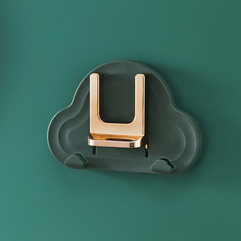 创意折叠式吹风机收纳架卫生间免打孔吹风机架家用壁挂吹风机架子