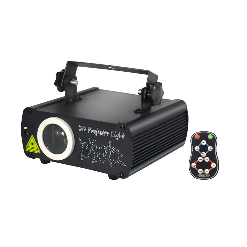 3D full-color animation lights, laser cartoon laser projection lights, dj bar flashlights, colorful line beam stage lights Item Picture