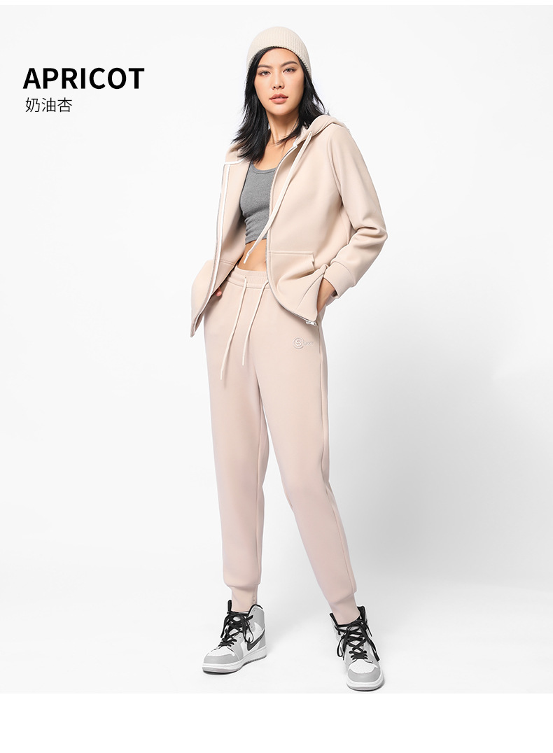 Winter new style fleece and thickened outerwear casual sportswear pants for women, loose high-waisted windproof tight-fitting sweatpants for both men and women Application Scenario