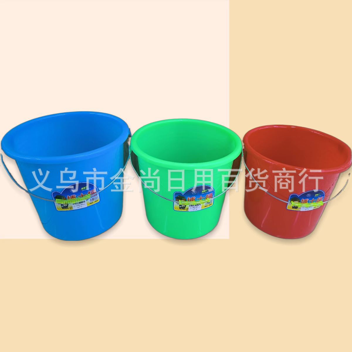 塑料无盖有盖水桶宿舍洗衣澡桶收纳桶提水桶浴室家用带手提储水桶