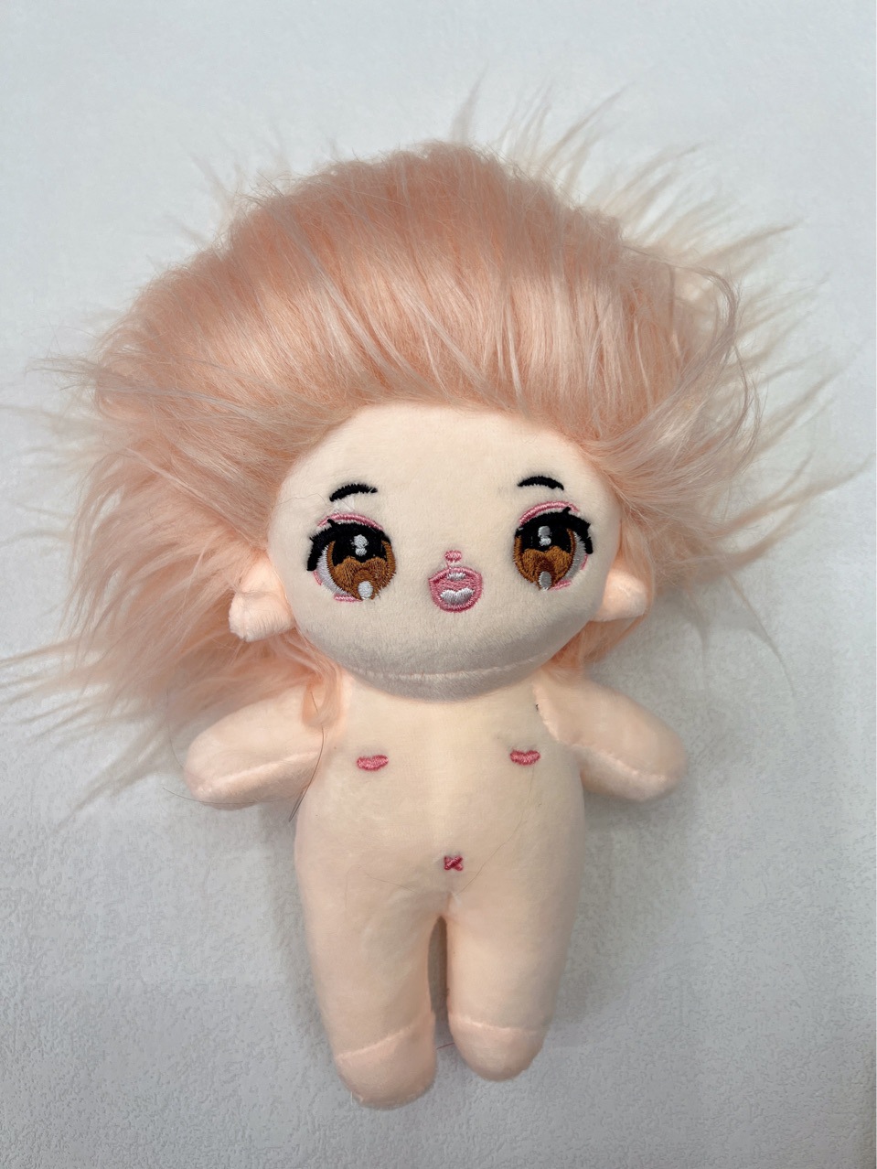 20公分棉花白底实物图