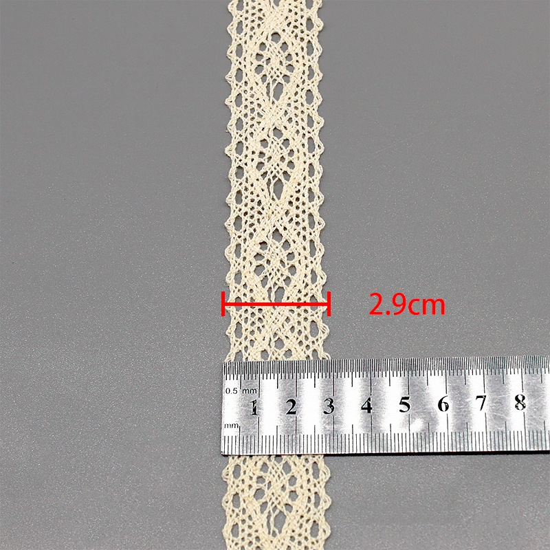 花边/花边钉珠/花边辅料/黑色蕾丝边/服装辅料花边产品图