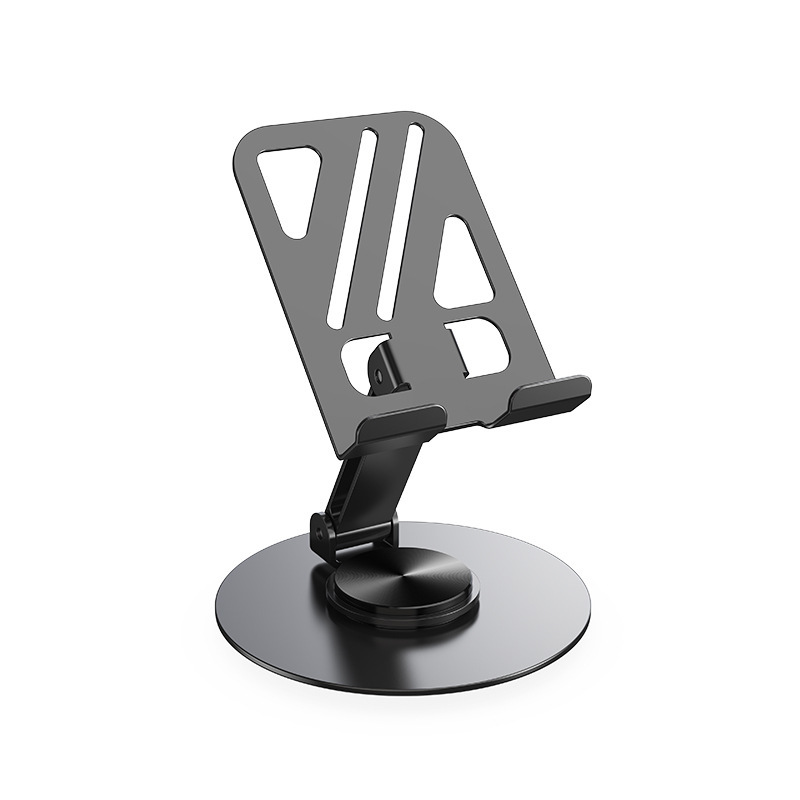 New rotating metal phone stand, multi-functional desktop, portable foldable anti-slip tablet stand for lazy people, gift Item Picture