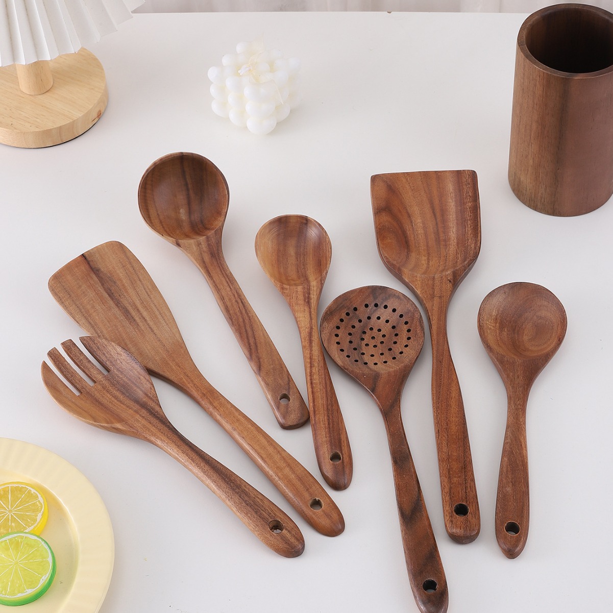 厨房用品/硅胶厨具/304锅铲/厨具厨房用品/炒菜勺产品图