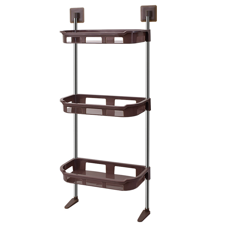 Non-perforated toilet rack, toilet seat storage rack, wall-mounted bathroom, toilet water tank, multi-layer rack Item Picture