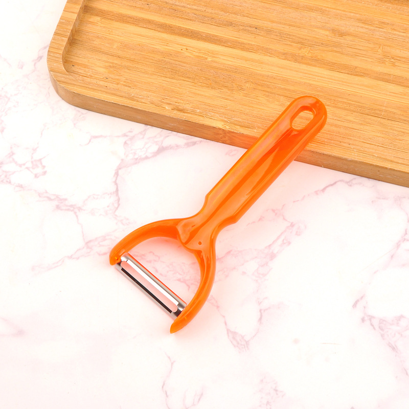 A stainless steel peeler for peeling fruits and potatoes at home details Picture