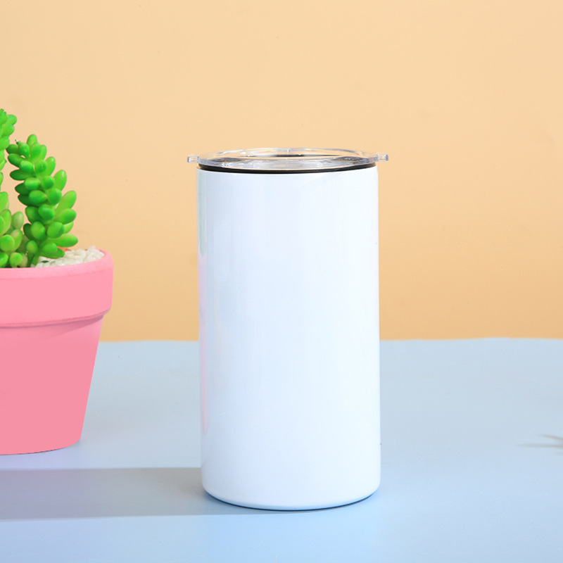 Cross-border best-selling thermal sublimation coated insulated cup DIY thermal transfer coated insulated cup 304 large-capacity straw cup Specification image