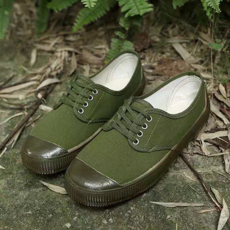 Liberation shoes rubber soles manufacturers direct sales site sneakers military training shoes farmland shoes yellow rubber shoes training shoes rubber shoes details Picture