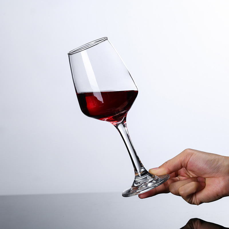 Champagne Glass Hotel Thickened Glass Tall Wine Glass Bar Tasting Glass Restaurant Burgundy Glass Red Wine Glass Specification drawing