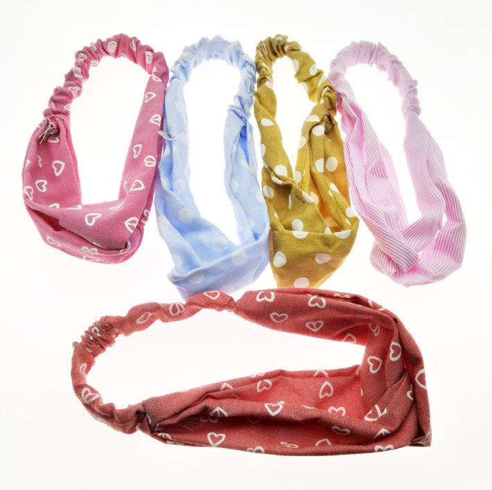 A2122 winter fabric hair band, face wash, hair band, makeup, mask and hair cover wholesale at two-yuan store department store Item Picture