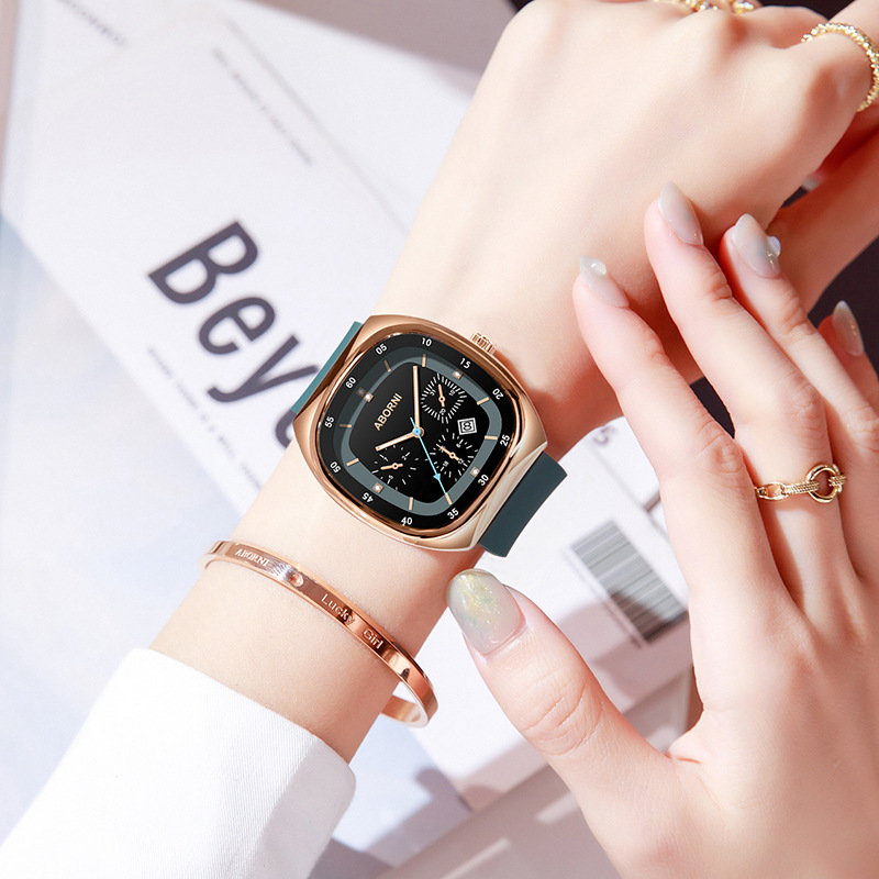 Yaboni women's calendar silicone strap generous quartz watch live-streaming bestseller women's watch Cross-border watch wholesale Application Scenario