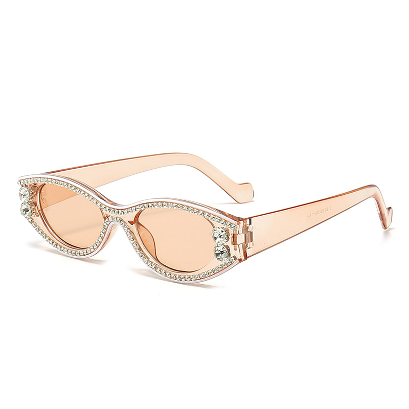 Europe And The United States Fashion New Large Frame Anti-Diamond Sunglasses Senior Sense Full Star Square Sunglasses Cross Border Glasses 5186 Specification drawing
