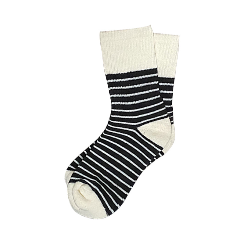 Sock stall, one-piece consignment, thickened loop socks for women to keep warm in winter, mid-calf socks for casual striped women, long towel socks for women in Zhuji, one-piece consignment Item Picture