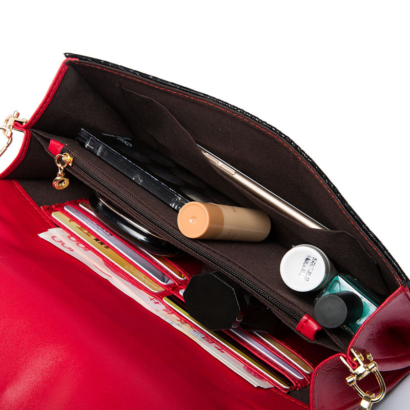 真皮手拿包女 时尚气质大容量手抓女士斜挎女包2024新款女式夹包详情图4