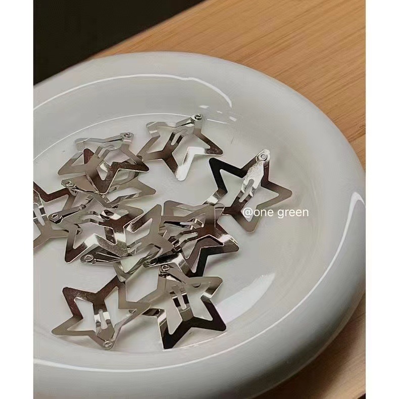 Star hair clips, Instagram-style hot girl hair accessories, cute bb clips, sweet and spicy bestsellers, high appearance level, versatile headwear, girls' accessories