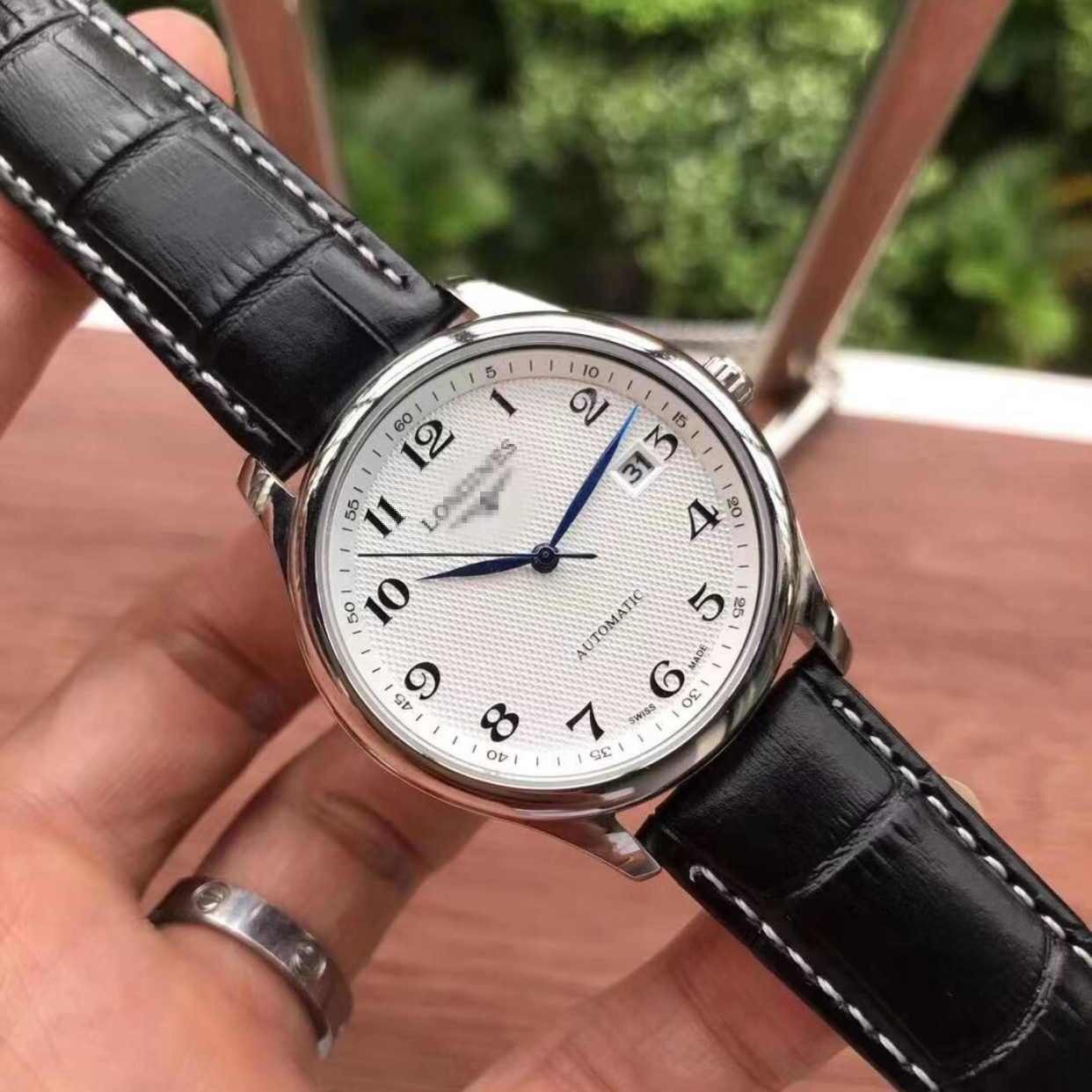 Factory direct sales of Master series watches, fully automatic mechanical watches, four-hand moon phase men's watches, Master series water-resistant men's watches Item Picture