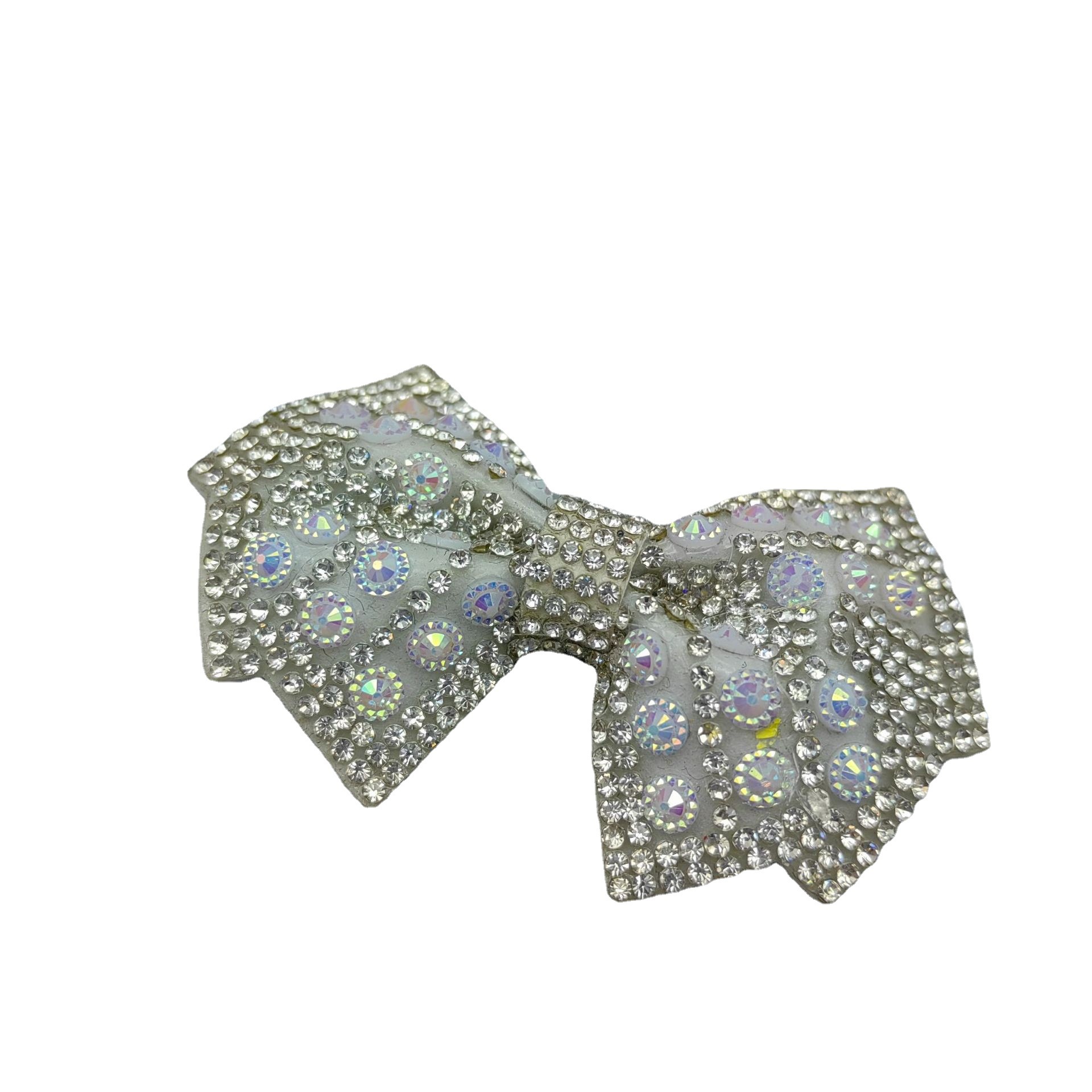 新款蝴蝶结半白底实物图