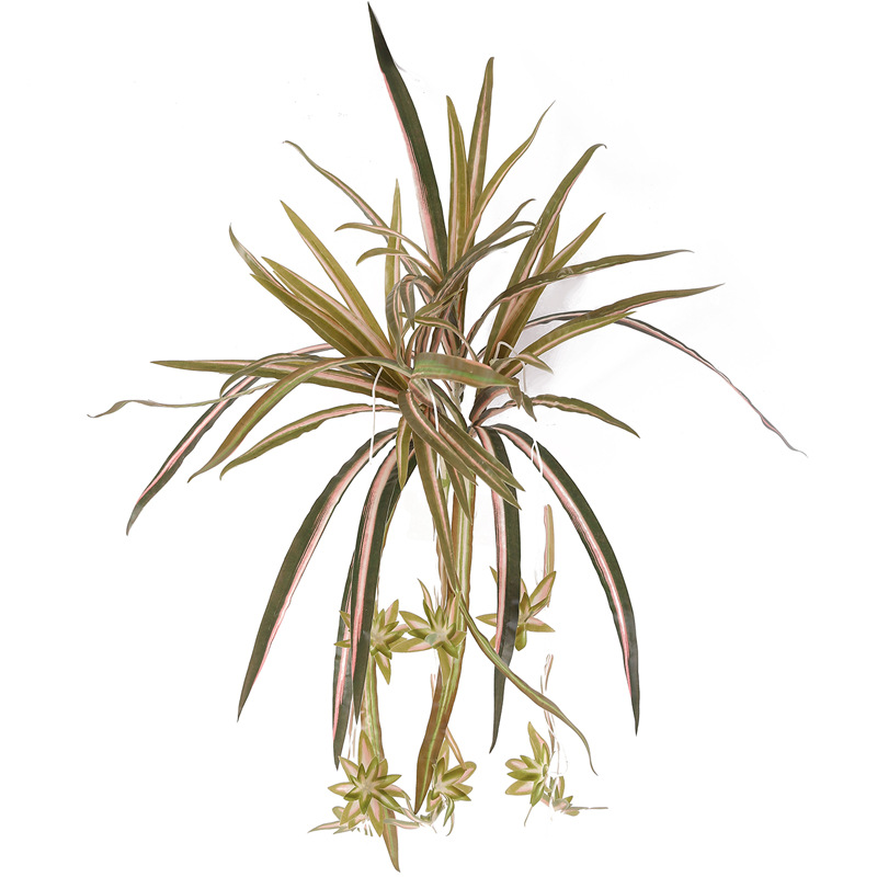 仿真吊兰悬挂植物仿真绿植秋色吊兰植物花卉盆栽室内仿真花批发