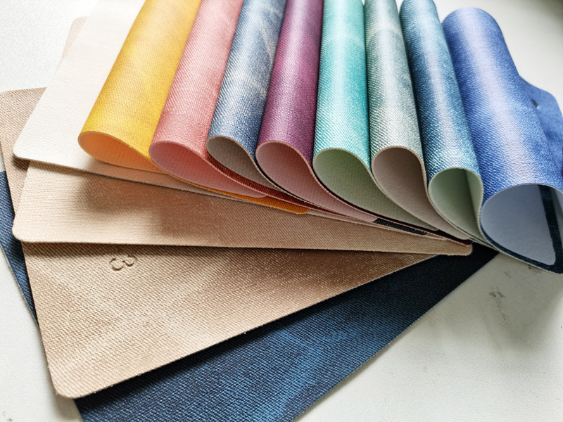 Wholesale of new PVC/PU artificial leather, fabric-textured sofa cushions, car seats, soft and hard packages, decorative leather fabrics