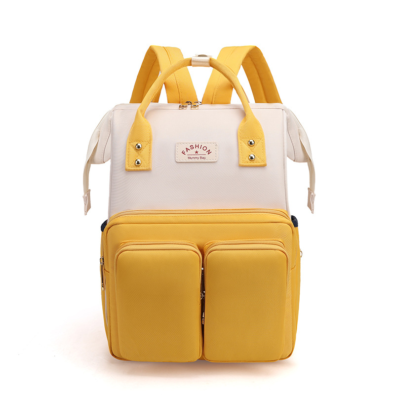 Mommy Bag Multi-Functional Mother And Baby Bag Portable Multi-Purpose Large Capacity Waterproof Mother And Baby Travel Waiting Bag Specification drawing