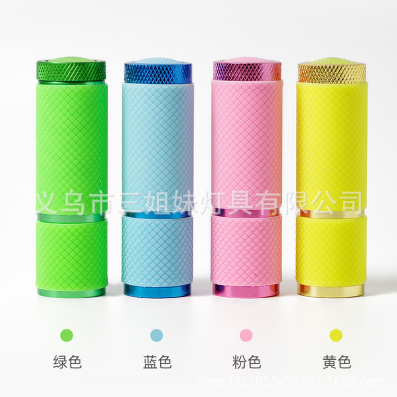 The new 9LED fluorescent flashlight UV fluorescent agent inspection scorpion lamp comes in four colors with white light illumination and multiple functions pic 4