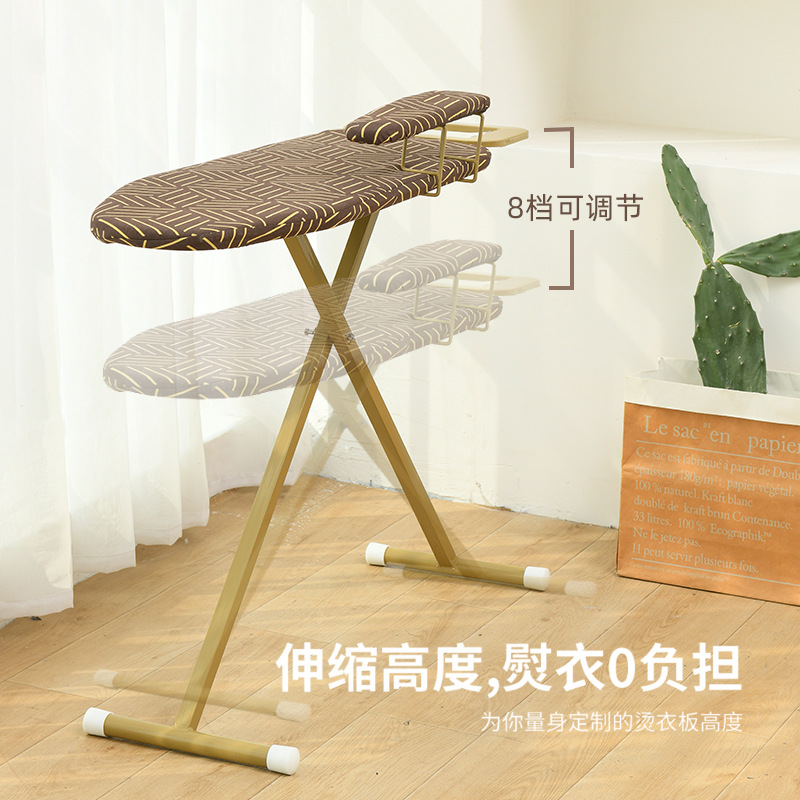 Ironing board, large ironing rack, household folding and telescopic ironing board, high-end ironing board, ironing table, ironing board Item Picture