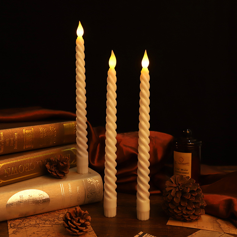 led窗帘灯/细蜡烛芯/圣诞/蜡烛棉芯/铁子风灯细节图