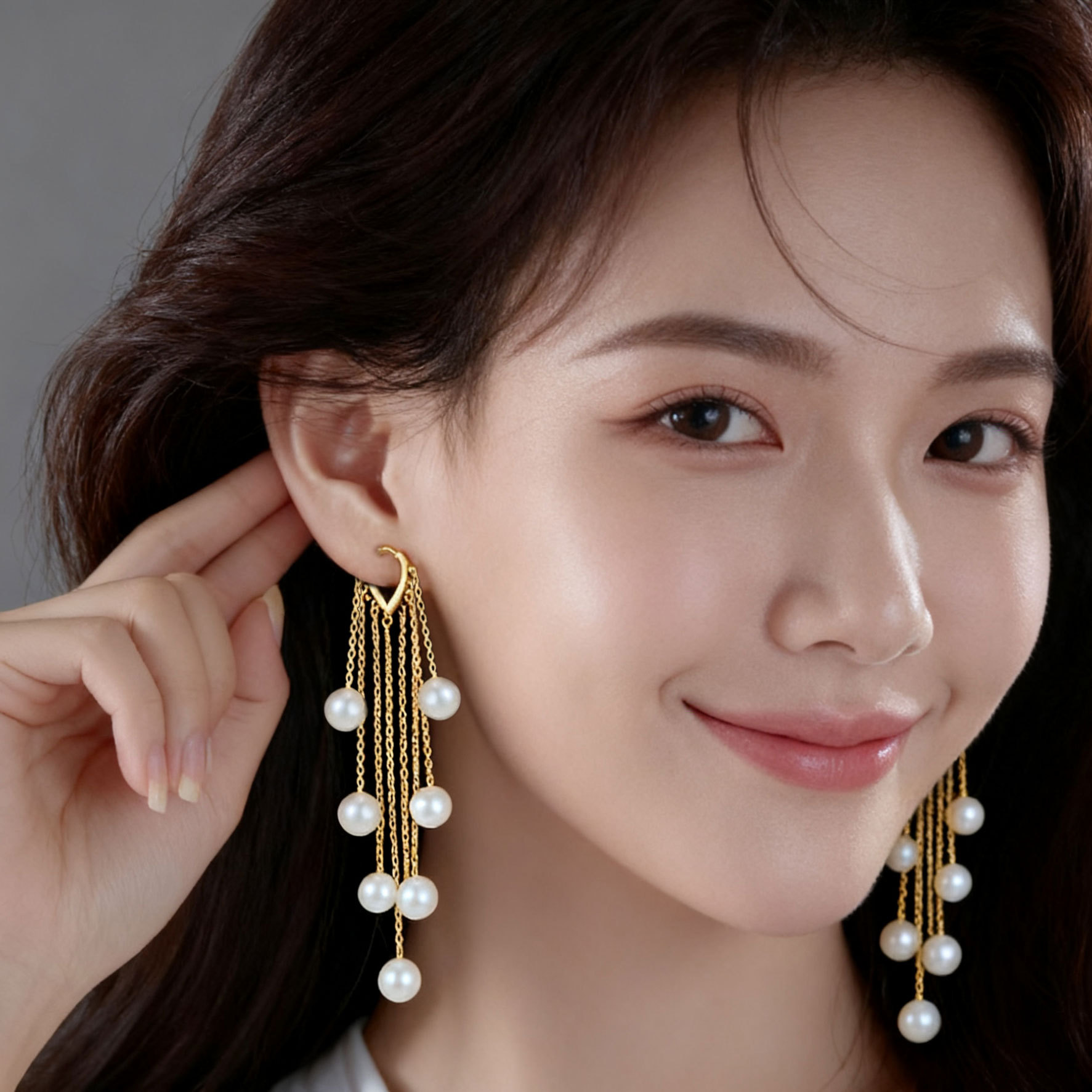 饰品/耳环女长款气质/饰品女长款时尚/创意饰品/耳饰产品图